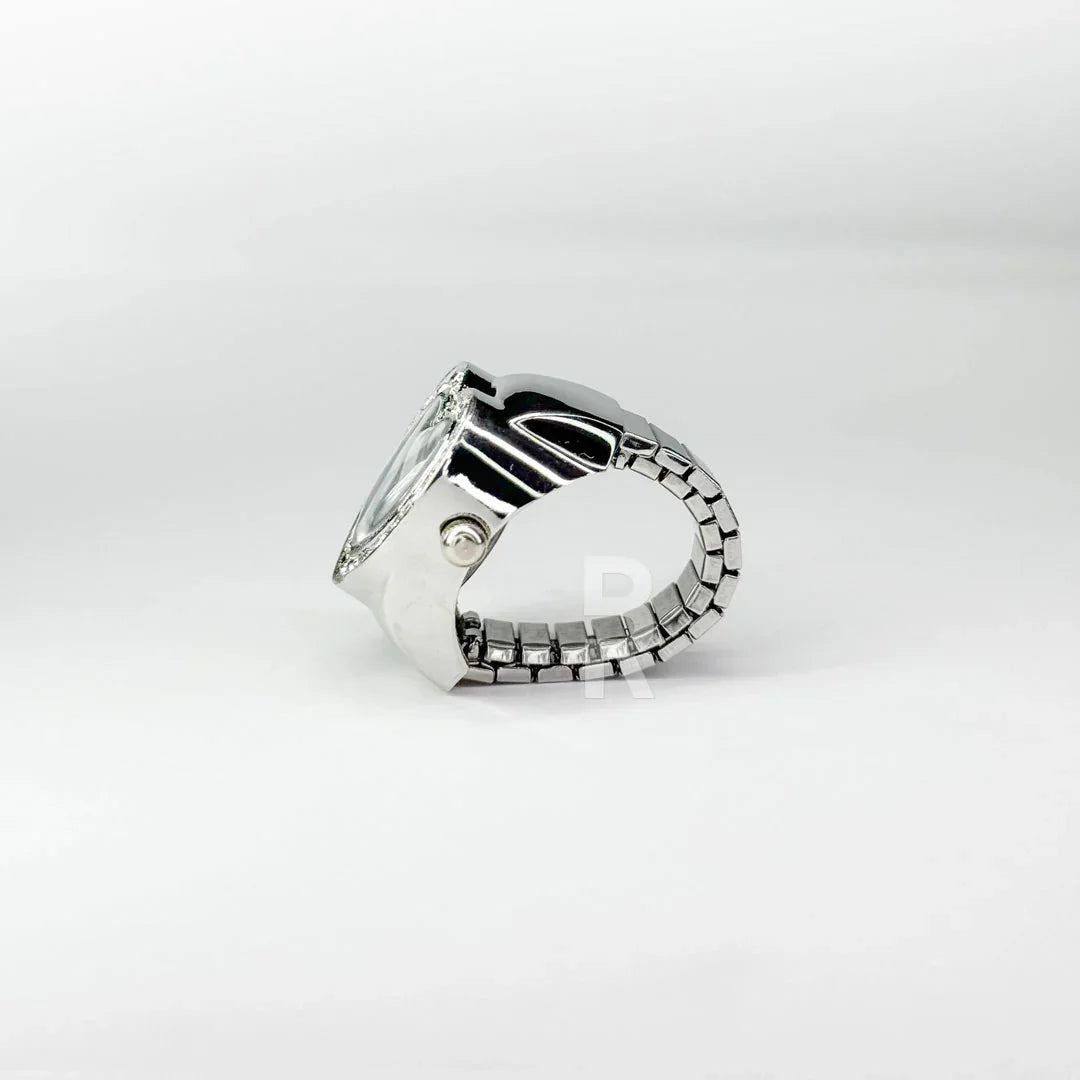 BARI RING | SILVER BLACK