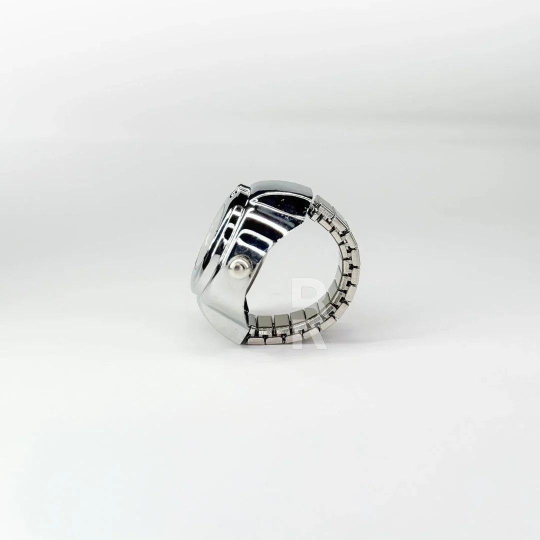 BARI RING | SILVER WHITE