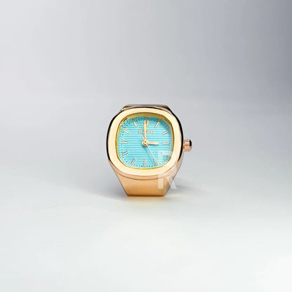 NAUTILUS RING | ROSE BLUE