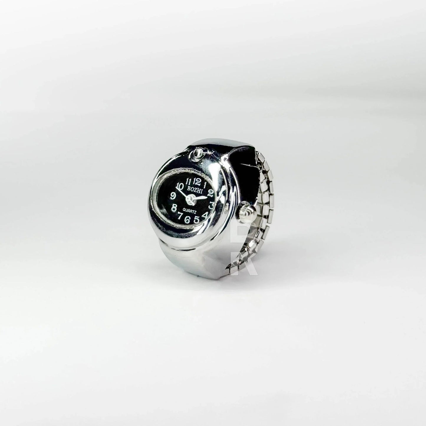 BARI RING | SILVER BLACK