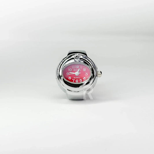 BARI RING | SILVER RED