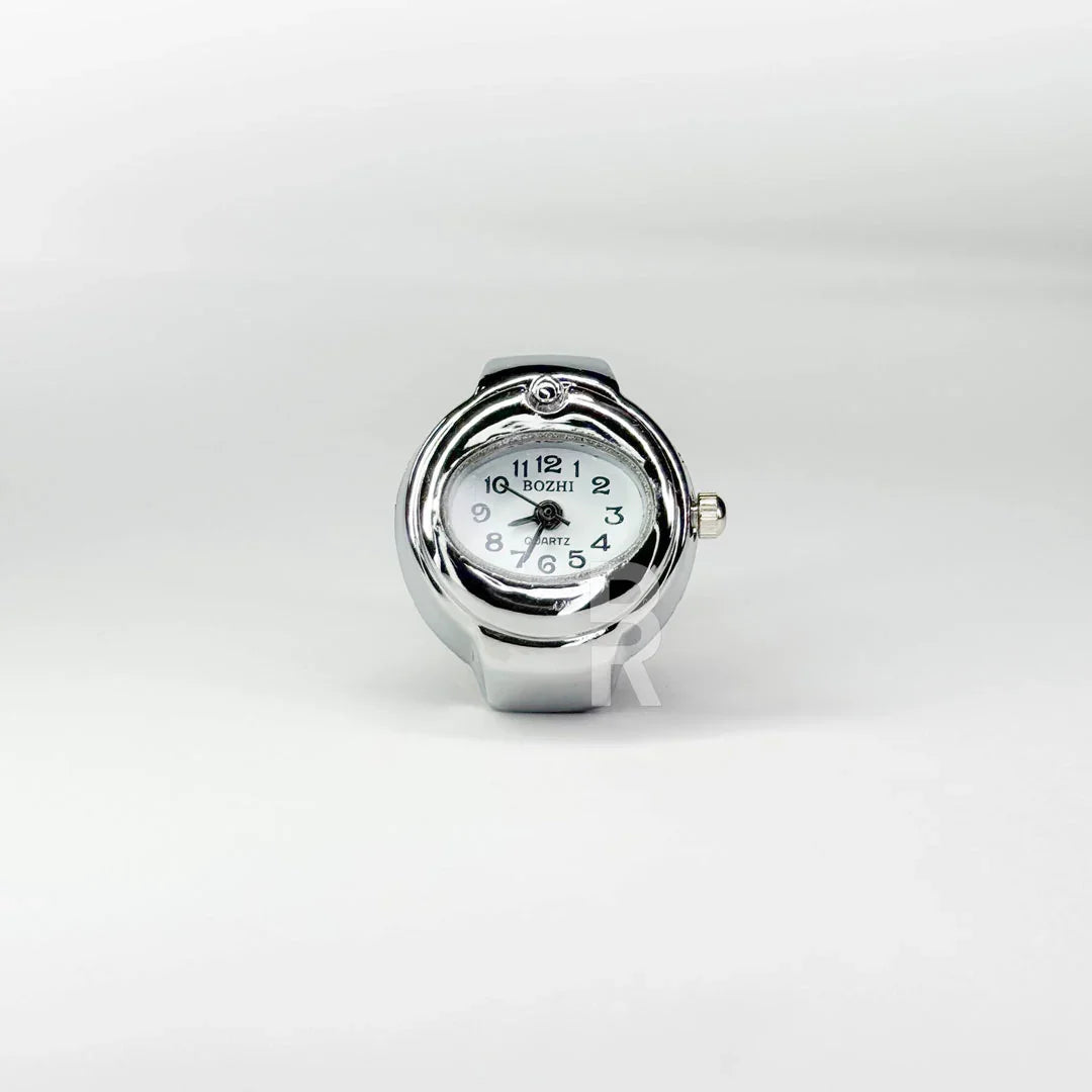 BARI RING | SILVER WHITE