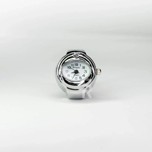 BARI RING | SILVER WHITE