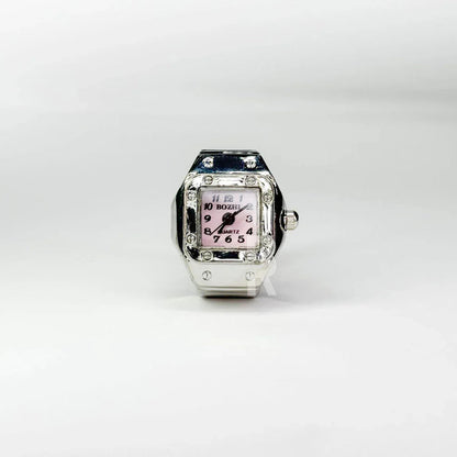 SANTOS RING | SILVER PINK