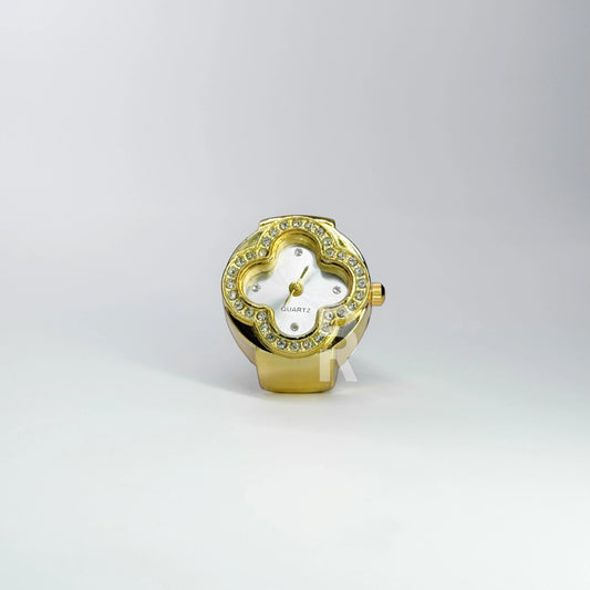 CLEEF RING | GOLD WHITE