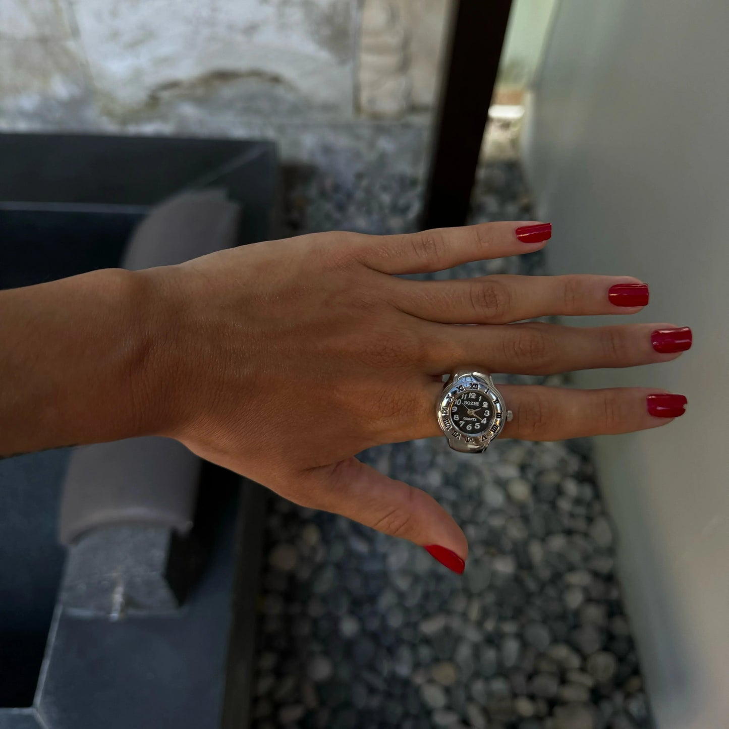ROMA RING | SILVER BLACK