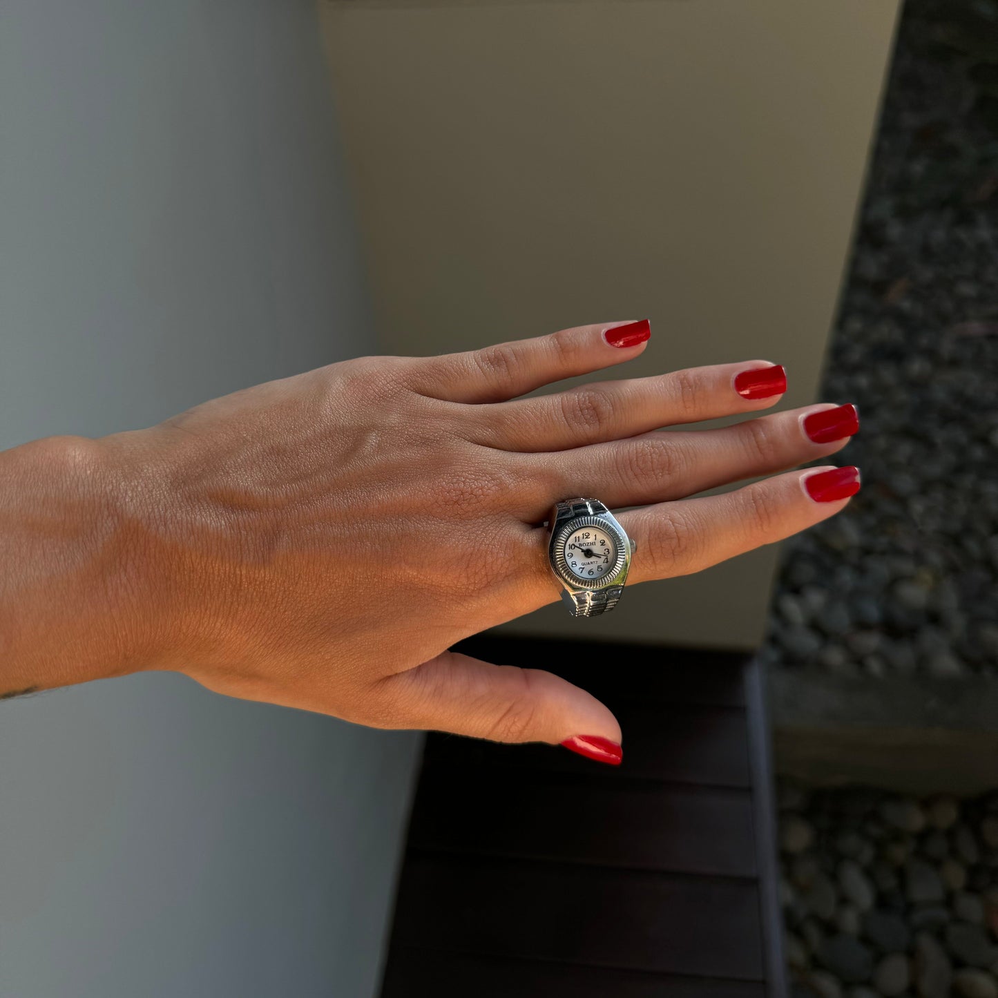 MILANO RING | SILVER WHITE