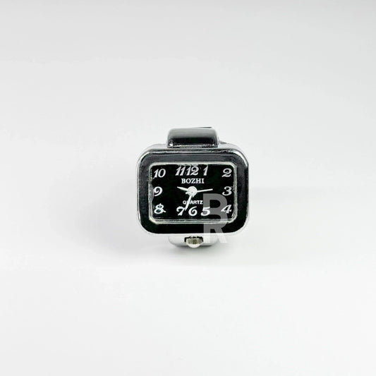 VINTAGE RING I SILVER BLACK